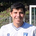 Alonso Villa-Garcia of Krakow Dragoons FC posing for a profile picture in a football pitch