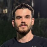 Fernando Gámez of Krakow Dragoons FC posing for a photo with a ball under his arm
