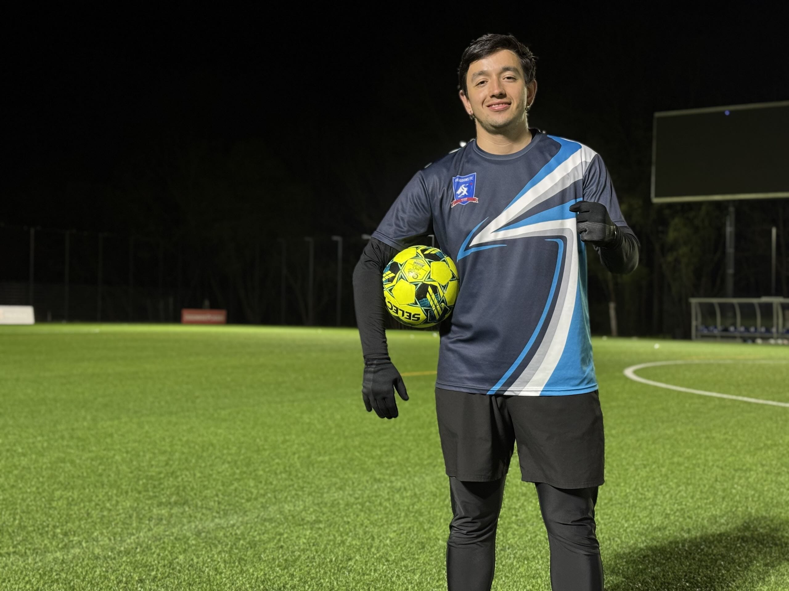 Mateo Lopez of Krakow Dragoons FC