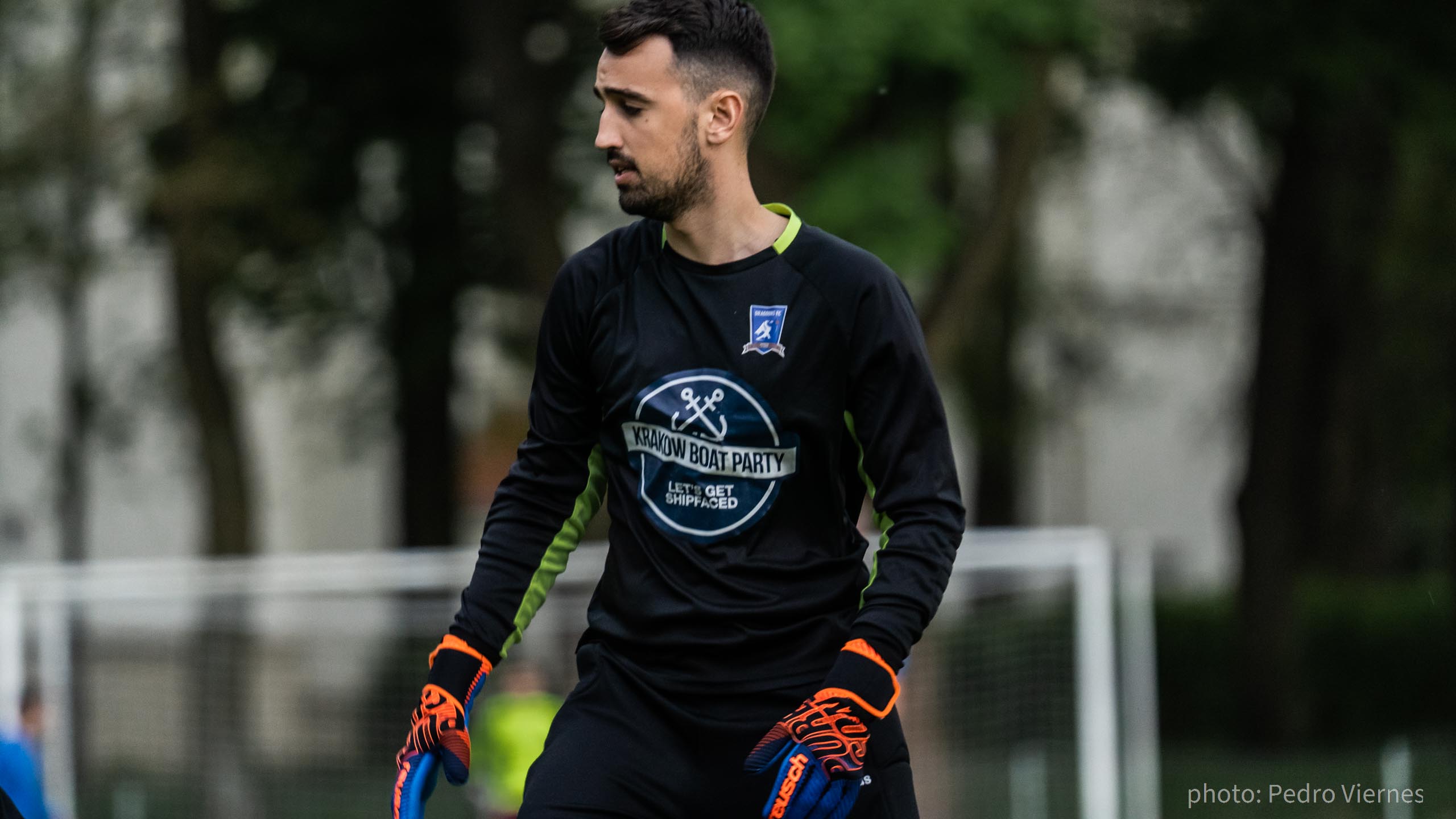 André San Miguel of Krakow Dragoons FC