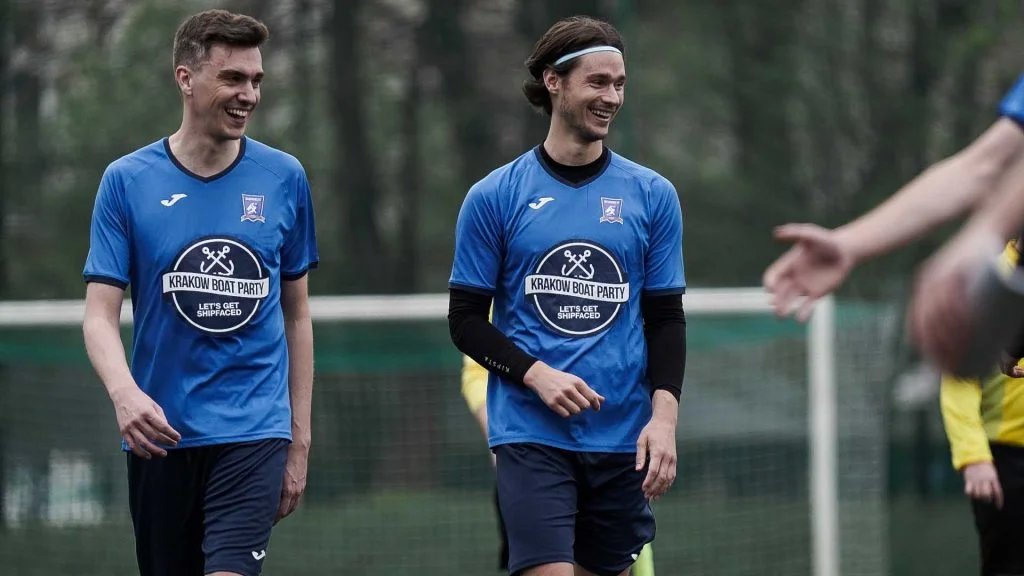 Brian Lemmen and Josh Dawson of Krakow Dragoons FC