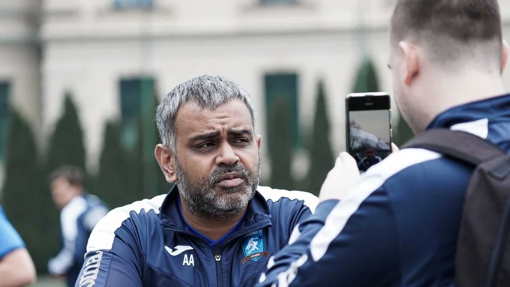 Ashvin Asani of Krakow Dragoons FC