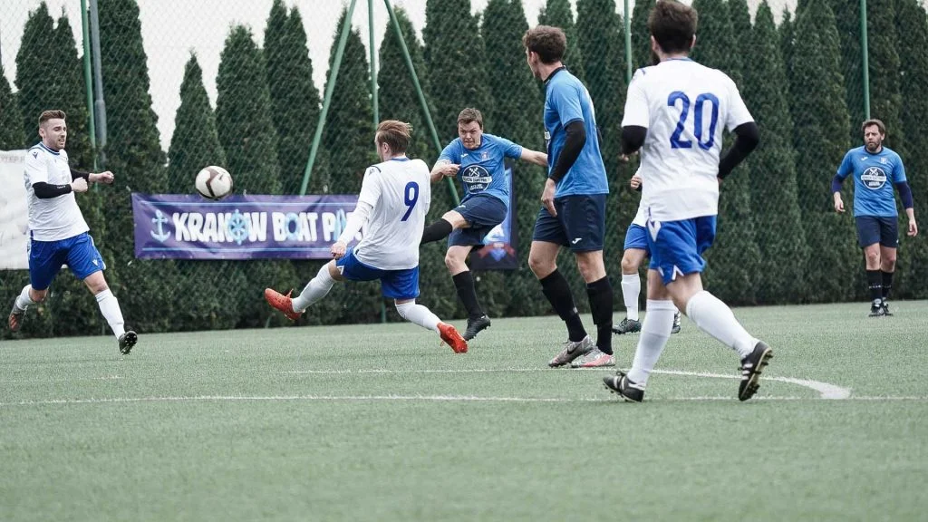 Krakow Dragoons FC against Pychowianka