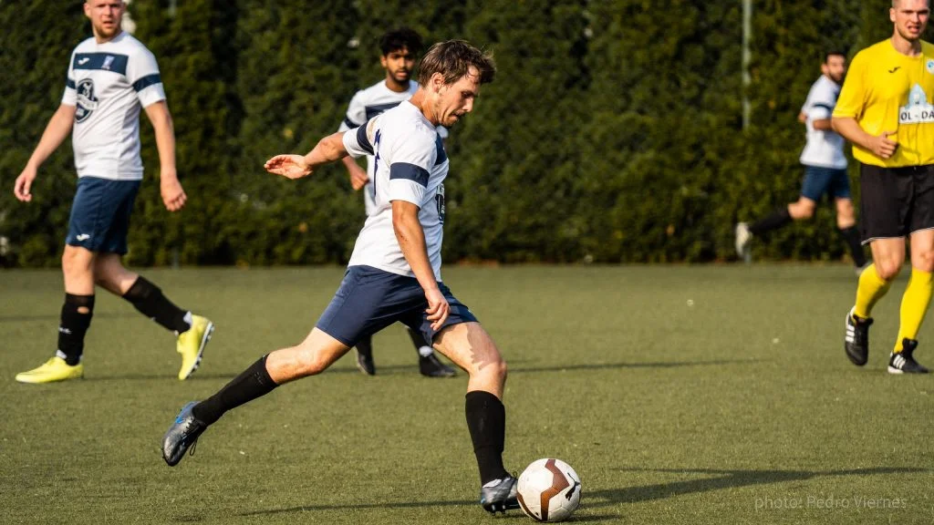 Mark Szczesnowicz of Krakow Dragoons FC vs Albertus