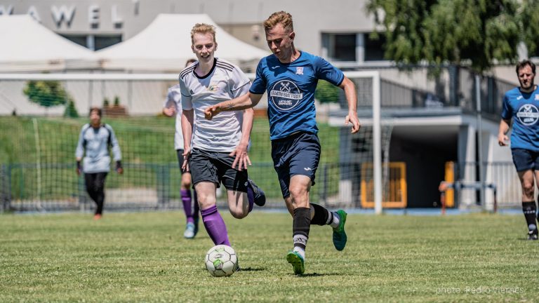 Oleksii Bilorukavyi of Krakow Dragoons FC vs Wawel