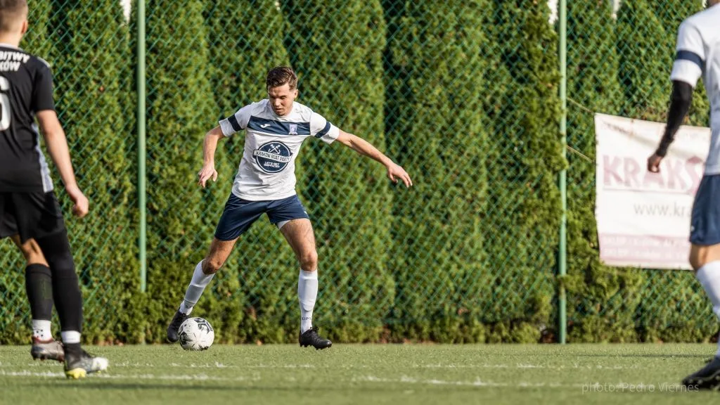 Adrian Paliś of Krakow Dragoons FC vs Rybitwy