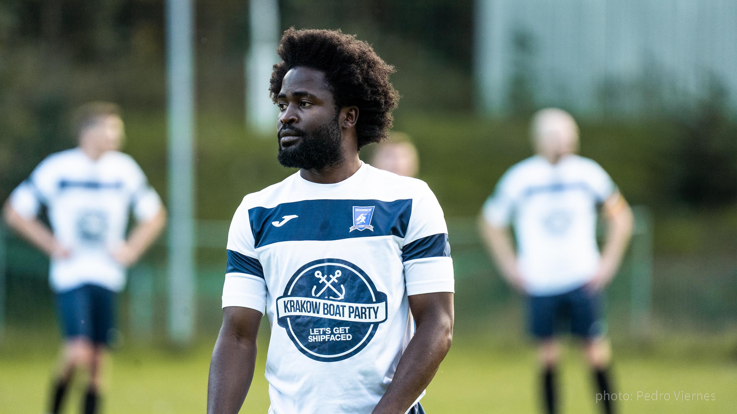 Ernesto Bumba Jr of Krakow Dragoons FC