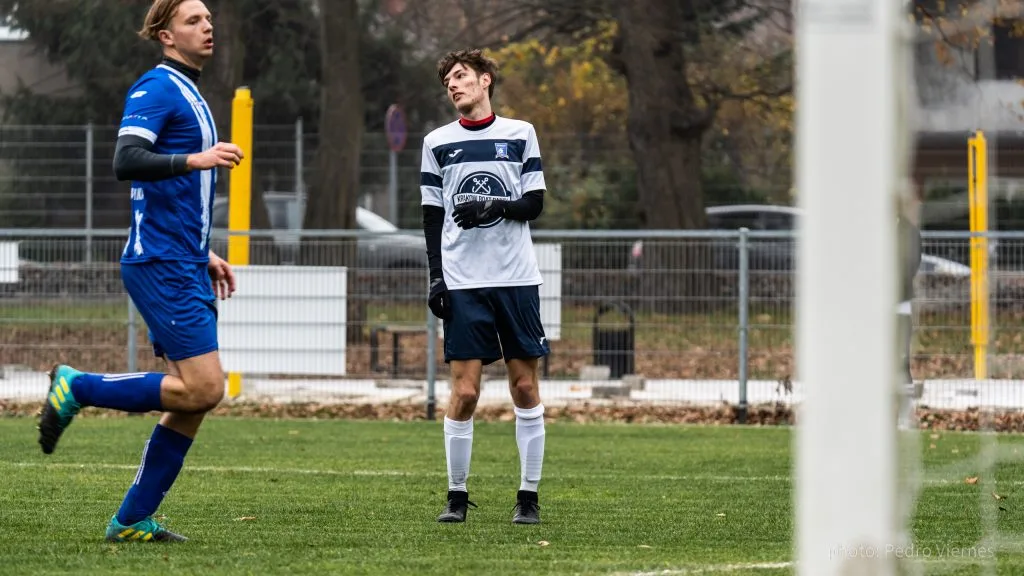 Martin Voženílek of Krakow Dragoons FC vs Bieżanowianka II