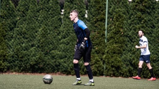 Jacob Biddlecombe of Krakow Dragoons FC