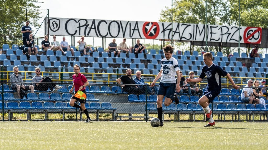 Adrian Paliś of Krakow Dragoons FC vs Tramwaj II