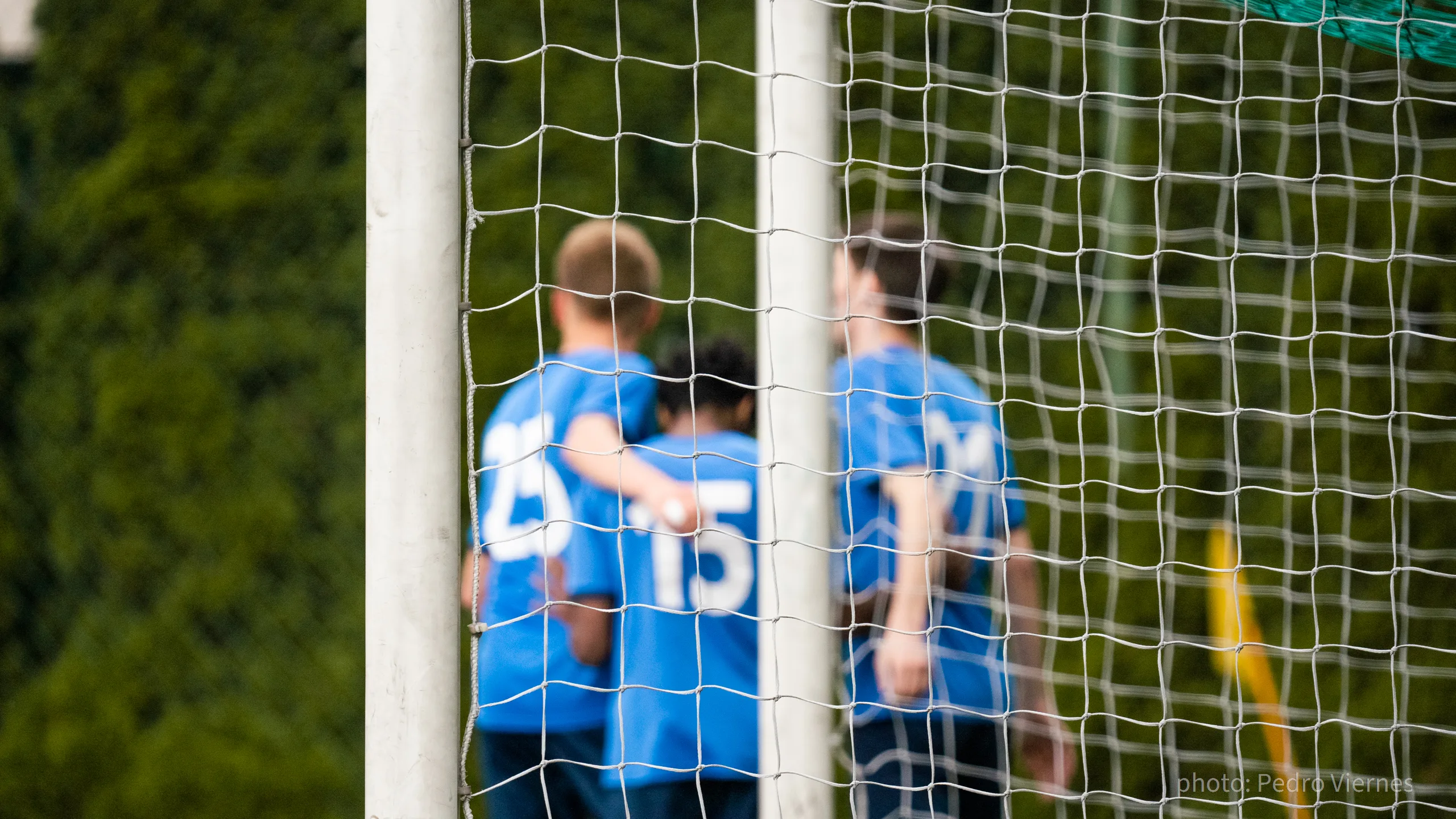 Krakow Dragoons FC celebrating a goal vs Albertus