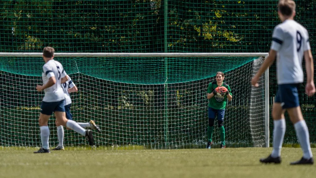 Gabriel Muñoz Garcia of Krakow Dragoons FC vs Wawel