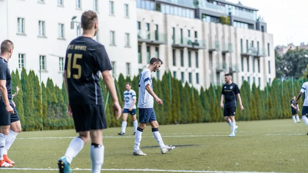 Yuri Samyonov of Krakow Dragoons FC vs Wawel