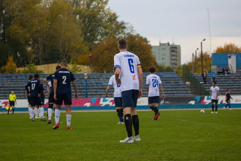 Brian Lemmen of Krakow Dragoons FC vs Wanda
