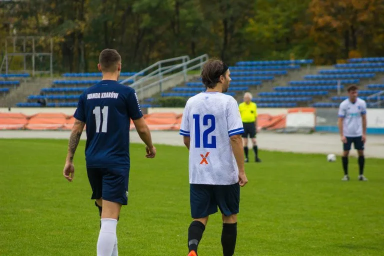 Alessandro Puerini of Krakow Dragoons FC vs Wanda