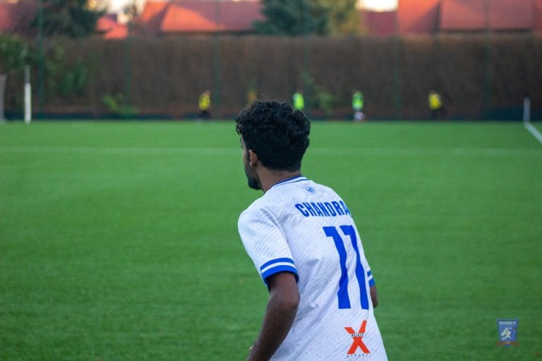 Rohit Chandran of Krakow Dragoons FC