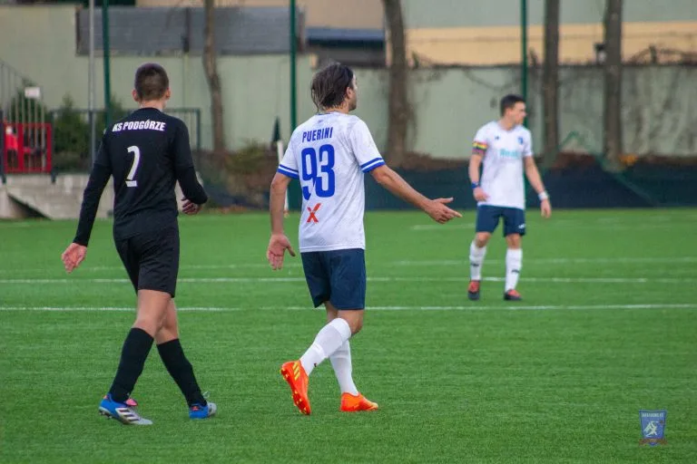 Alessandro Puerini of Krakow Dragoons FC vs Podgórze