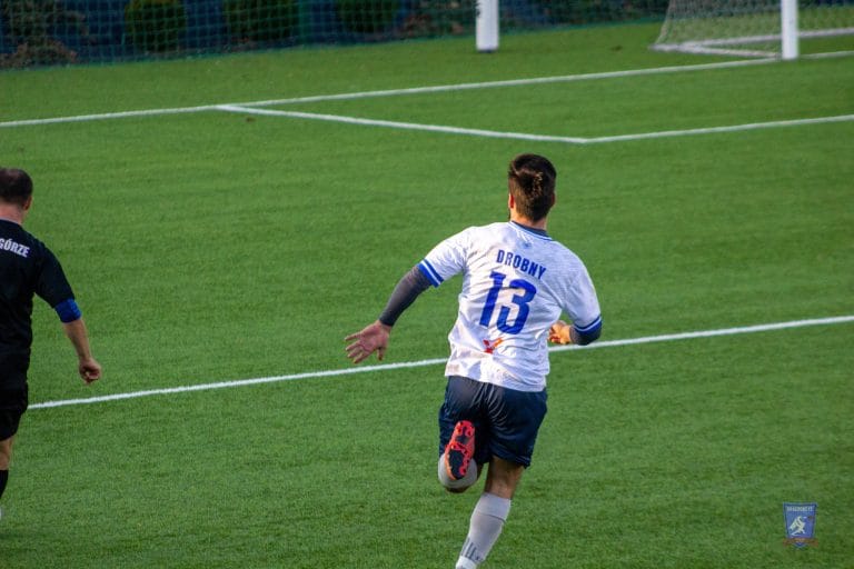 Kuba Drobny of Krakow Dragoons FC vs Podgórze