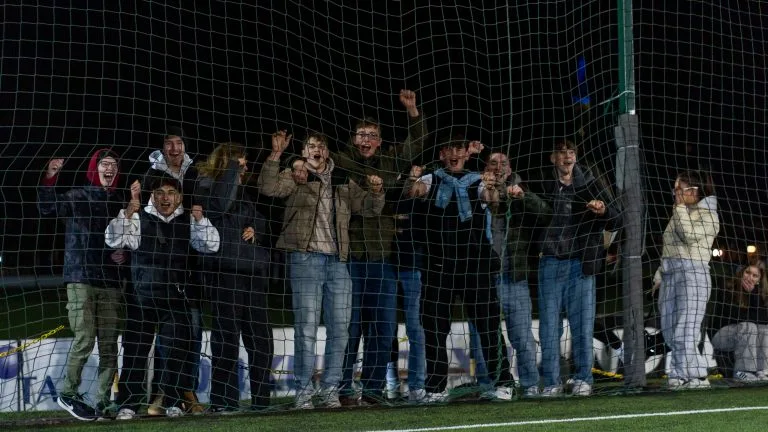 Fans at Krakow Dragoons FC vs Afc DWS