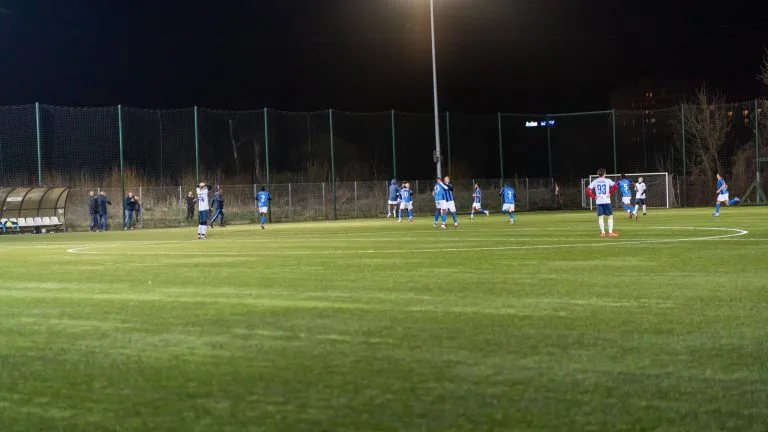 Afc DWS celebrating a goal vs Krakow Dragoons FC